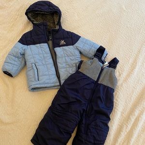 Toddler 18 month snow pants and jacket set